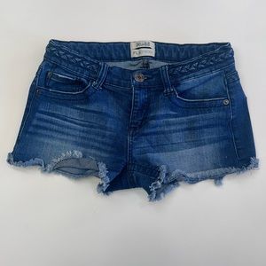 Jean shorts by Mudd FLX stretch size small (3)